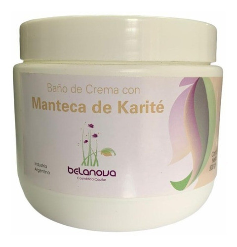 Mascara Capilar Manteca De Karité Belanova 500 Grs X6u 1