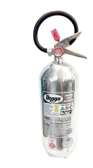 Matafuego Polvo Químico Abc 2,5kg Pulido + Chapa Soporte Kit 1