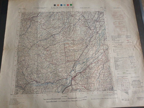 Mapa Da 2 Guerra- Itália- Salsomaggiore- 73 Iii 0