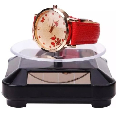 Exhibidor Solar Giratorio, Apto Interior Con Buena Luz 1