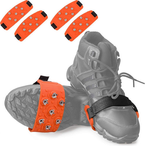 Crampones De Traccion P/ Senderismo Montañismo Pack 2 Pares. 0