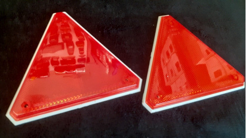 Triángulo Reflectivo X2 Reglamentario Homolog Camion 1