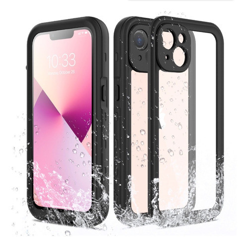 Funda Compatible iPhone 13 - Sumergible Agua - Alto Impacto 0