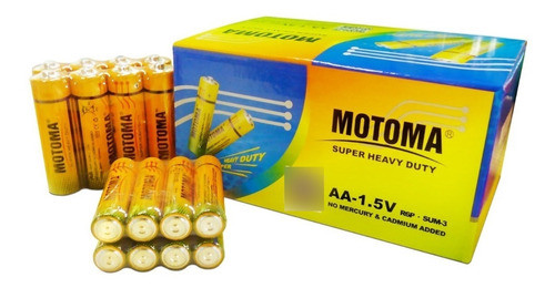 Pila Carbon Zinc Aa Motoma  Caja X 60 Unids. - Zona San Martin Caseros  Excelente Calidad Al Menor Precio 0