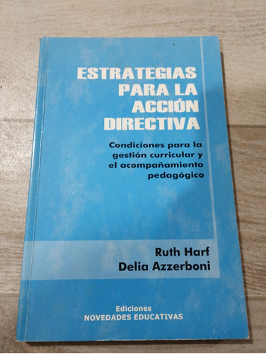 Estrategias Para La Acción Directiva Ruth Harf 0