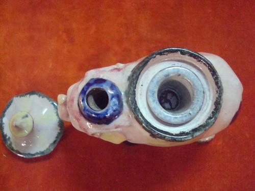 Tintero De Ceramica Forma De Elefante 1