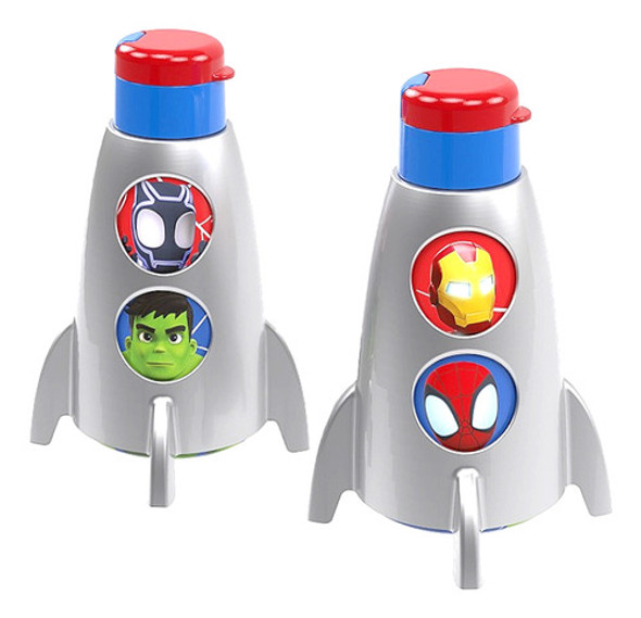 Kit 2 Garrafinha Homem Aranha Spider-man Lembrancinha Festa 0