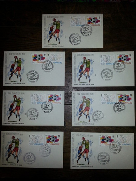 Sobres Con Sellos Campeonato Mundial De Fútbol España 82 1 Sobres Con Sellos Campeonato Mundial De Fútbol España 82 1