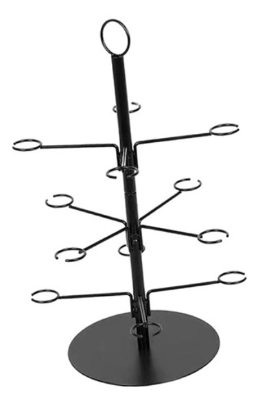 Rvores De Suporte Stemware Rack Clássico Ferro 3 Camadas 0