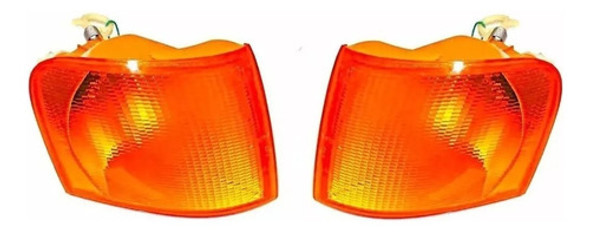 Juego De Faros Giro Delantero P/ford Orion Ambar 0
