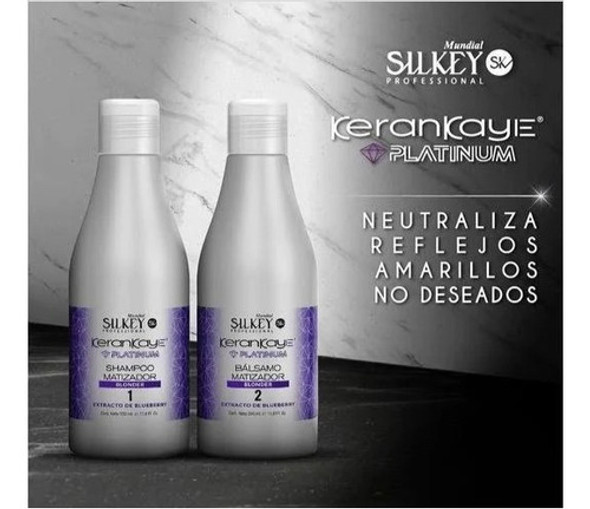 Shampoo  Matizador Silkey Kerankaye Blonder 1480ml 1 Shampoo  Matizador Silkey Kerankaye Blonder 1480ml 1