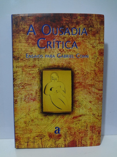 Livro Ousadia Crítica Ensaios P/ Gabriel Cohn Leopoldo Waiz 0