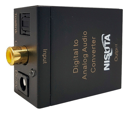 Conversor Audio Digital H A Analógico Rca X2 H Nisuta Nscoau 0