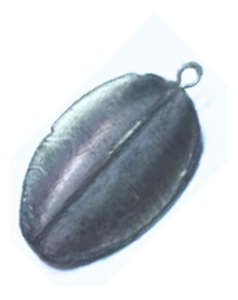 3 Chumbada Tartaruga Tipo Carambola - Chumbo De Pesca 40g 0