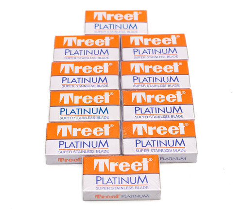 Filo Treet Platinum  Barberia Kit X 100 Unidades Dobles 0