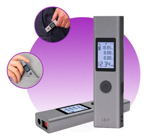 Trena Laser Digital De Alta Precisão Profissional 40 Metros 0