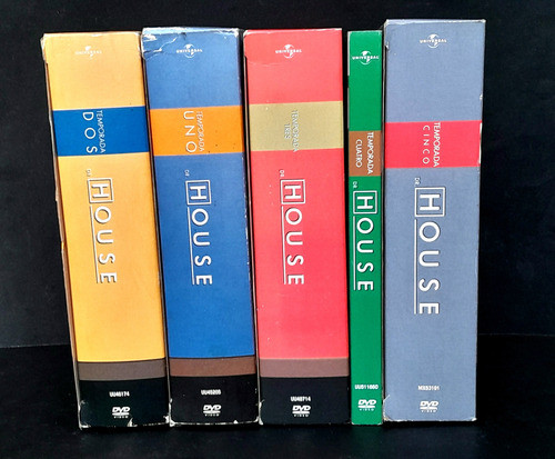 Pack Dr House Cinco Temporadas Dvd Original - Los Germanes 0