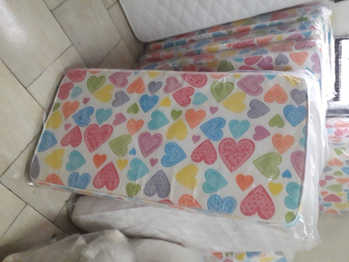 Colchon De Cuna 1,40 X 0,80 Oferta Forr. En Tela Tnt 0