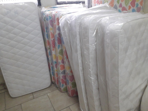 Colchon De Cuna 1,40 X 0,80 Oferta Forr. En Tela Tnt 1