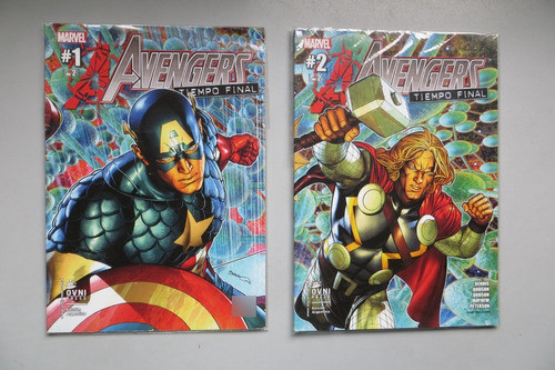 Avengers Tiempo Final X 2 Comics Marvel Ovni Press 0