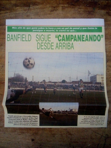 Recorte Banfield De Stafuza Penal 0