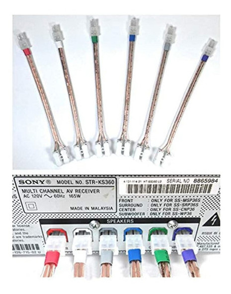 Noa Store Cable / Conector De Altavoz De Cine En Casa Compat 0
