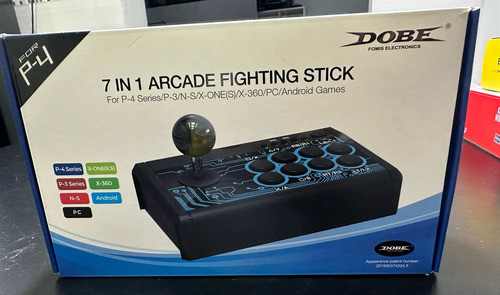 Controle Fliperama Pc Ps4 Xbox 360 One S Arcade Fighting 1