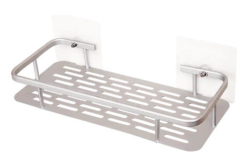 Estante Autoadhesivo De Aluminio Baño Cocina 0