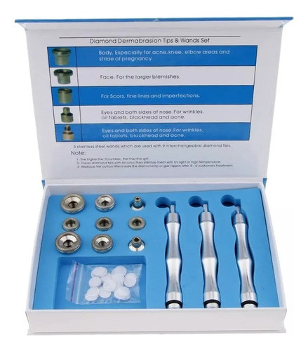 Kit De Repuestos Para Dermoabrasión Puntas De Diamantes 0
