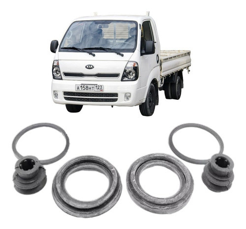 Kit Reparo Pinça Borrachas Coifas K2500 16v 2013 Em Diante 0