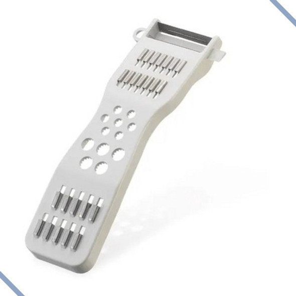 Descascador Ralador Fatiador 5 Em 1 Legumes Manual Multiuso 0 Descascador Ralador Fatiador 5 Em 1 Legumes Manual Multiuso 0