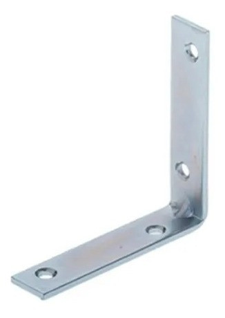 Esquinero Soporte Mensula Ángulo Reforzado 76x76 Mm Sc X12 1
