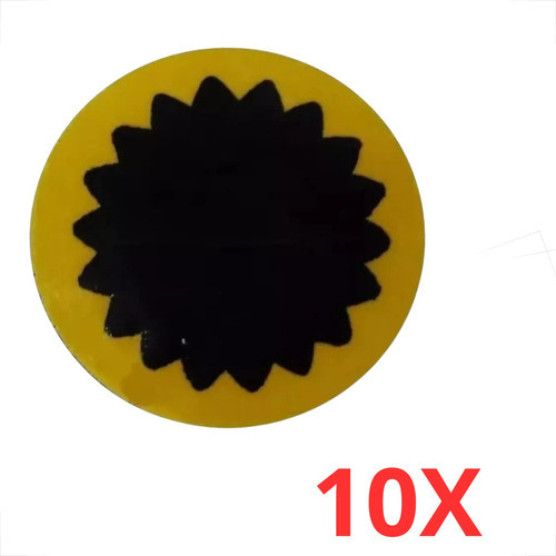 10 Remendos Frio Borracha Vipal R-01 25mm Vipa 1