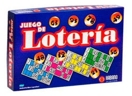 Juego Loteria Familiar 29.5x19x4.5cm Habano - 1017 0