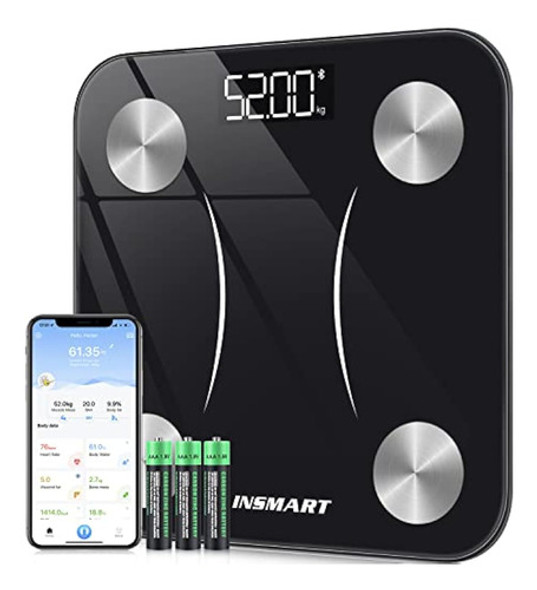 Insmart Báscula Inteligente Para Peso Corporal, 0