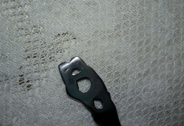 Antigua Cuchara Para Bebe En Plata Sellada 1