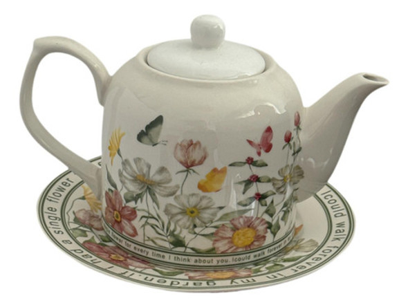 Conjunto De Bule De Porcelana, 2 Peças, Chaleira De Água 0