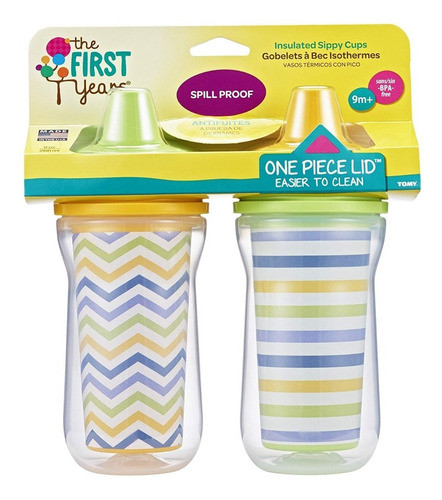 Set De 2 Vasos Térmico The First Year Bebés A Partir 9 Meses 0
