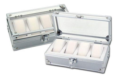 Estuche Caja Ordenaron Para Relojes De Pulsera Ideal Viajes 0