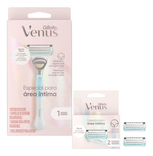 Kit Aparelho Venus Intima 1 Uni + Carga Venus Intima 2 Uni 0