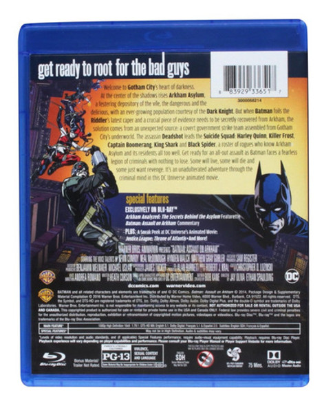 Blu-ray Batman Assault On Arkham 1