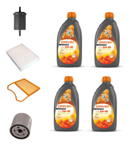 Kit De Filtros Con Aceite (dp) Volkswagen Up Todos 0