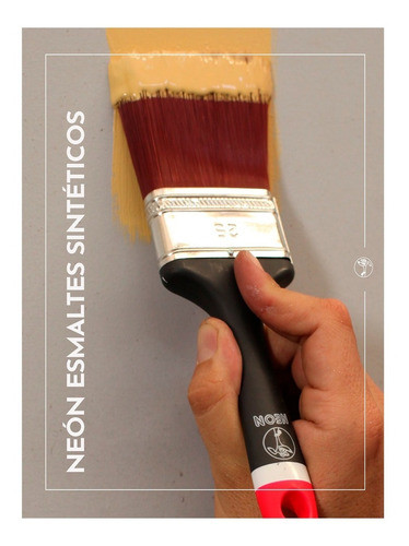 Pincel Neon Rosa Especial Esmalte Sintético Nº10 1