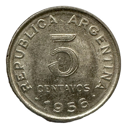 Argentina - 5 Centavos - Año 1956 - Cj #250 - Km #50 0