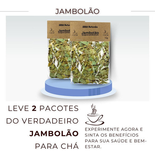 Leve 2 Jambolão Para Chá Ideal Para Cha 1