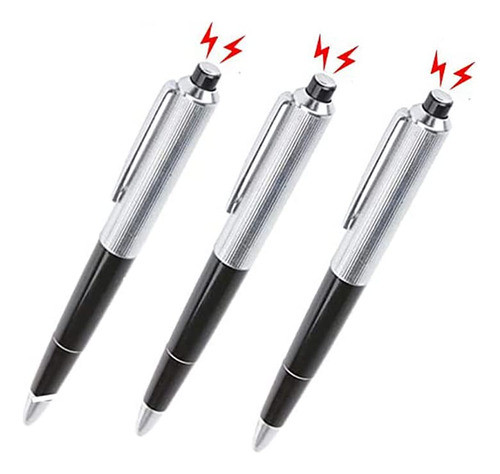 Chocante Pluma Gadget Divertido Gag Utilidad Eléctrico Broma 0
