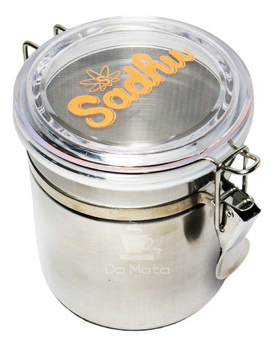 Pote Hermético Sadhu Aço Inoxidável 196g - Tabacaria Da Mata 0