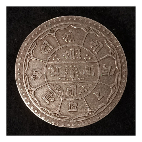 Nepal 1 Molhar 1904/11 Excelente Plata Km 694 1