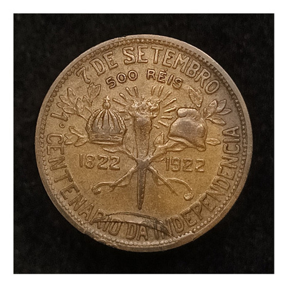 Brasil 500 Reis 1922 Exc Km 521 Independencia 1 Brasil 500 Reis 1922 Exc Km 521 Independencia 1