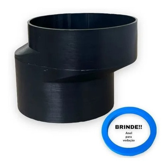 6 Bolsa Excentrica Para Deslocamento De Bacia Vaso 10cm Kit 1